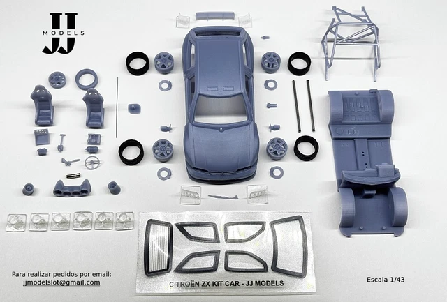 KIT CITROEN ZX Kit Car 1/43 EUR 65,00 - PicClick ES