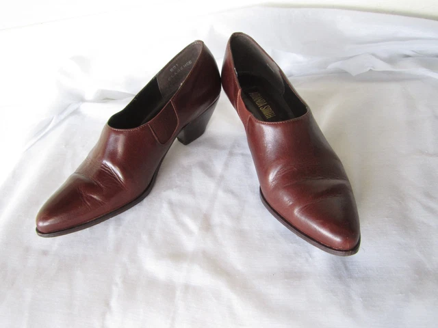 Women's Amanda Smith Brown Leather Boot Shoes Size 6.5 M Clarence Brazil Women's Amanda Smith Brown Leather Boot Shoes Size 6.5 M Clarence Brazil