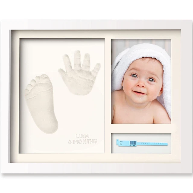 Baby Footprint Kit - Baby Hand and Footprint Kit - Baby Shower Gifts for Mom - B