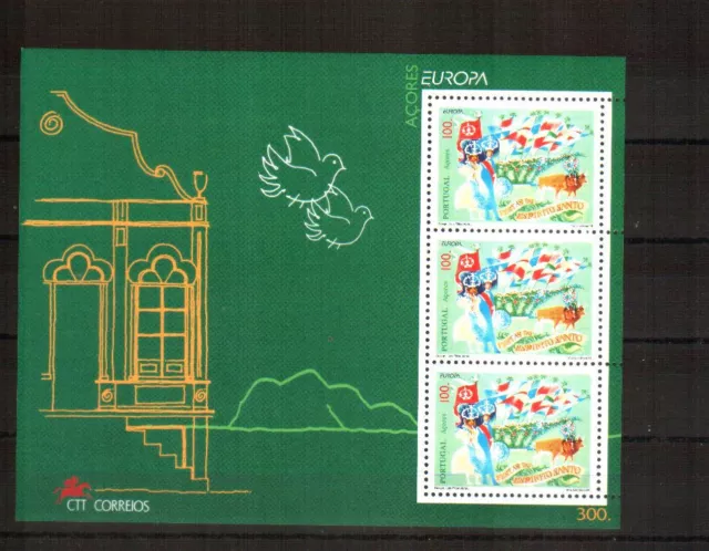 Portugal - Azoren 1998 Michelnr Block 18 postfrisch (Nat.Feste : 2259)