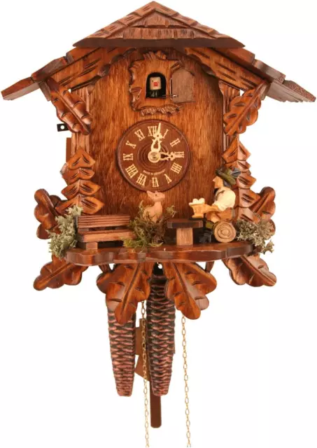 Alexander Taron Importer 434 Engstler Weight-Driven Cuckoo Clock-Full Size-10.5" 2