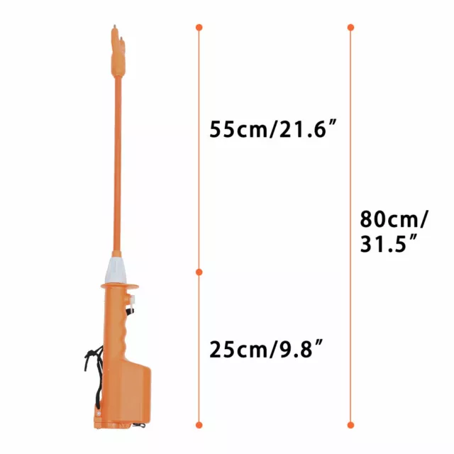 10000V Rechargeable Hot Shot Cattle Pig Prod Electric Shock Livestock Prodder