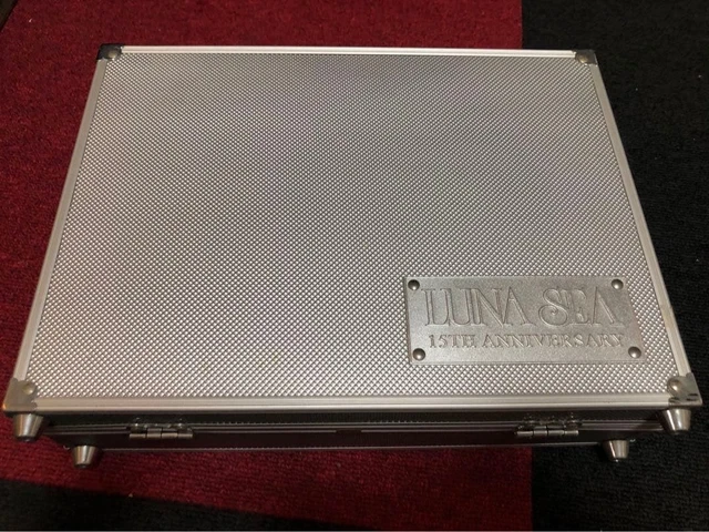 LUNA SEA 15TH Anniversary Box Set 7 CDs DVD Metal Case Used