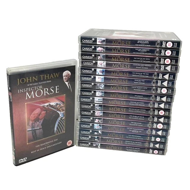 INSPECTOR MORSE 17 DVD Box Set Complete TV Series All 33 Episodes on 17