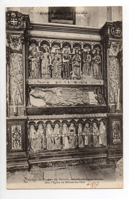 BLENOD LES TOUL Meurthe et Moselle CPA 54 the church tomb of the Eve h. Hazards