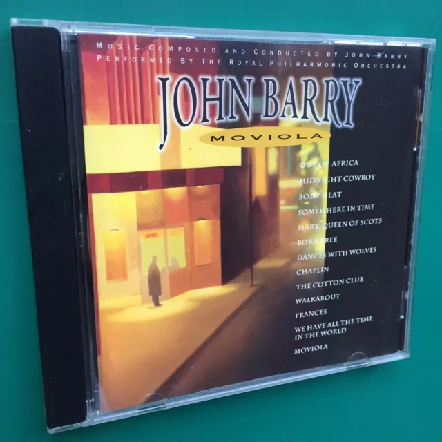 JOHN BARRY MOVIOLA Film Soundtracks CD Chaplin Frances Walkabout Body