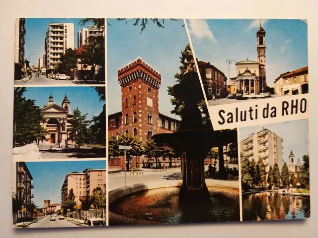 Saluti da Rho (Milano). Vedutine.
