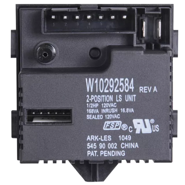 Interruptor de presión automático Whirlpool WPW10292584 original fabricante de equipos originales temperatura, agua