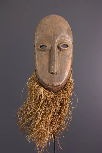 Lega Mask African Tribal Art Africain Arte Africana Afrikanische Kunst **