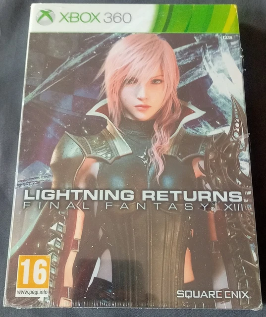 XBOX 360 LIGHTNING RETURNS FINAL FANTASY XIII STEELBOOK GAME NEW
