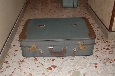 Euroflex SET VALIGIE BORSONE EUROFLEX MADE IN ITALY VINTAGE 3 PEZZI 