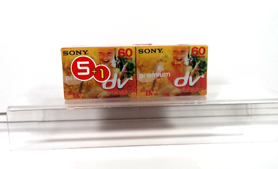 Cinta de casete de video digital Sony Premium SP60 LP90 DVM60PR3 Mini DV X6