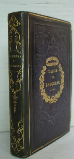 PANORAMA HISTORIQUE DE L'UNIVERS par BOUVET DE CRESSE - 1834