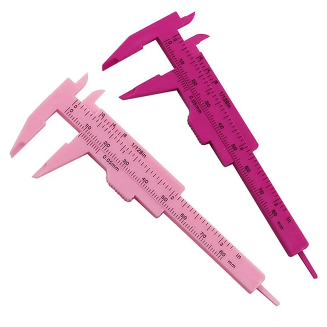 Accessori Calibro Riga a Prova di Ruggine Falegnameria 0-80mm Doppio Bilancia