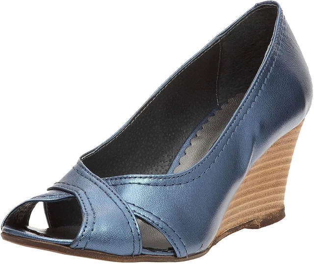 Décolleté da donna Les Petites Parisiennes gill punta aperta blu