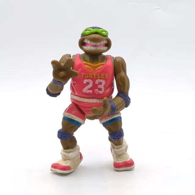 Slam Dunkin’ Don 1991 Playmates Teenage Mutant Ninja Turtles Figure TMNT