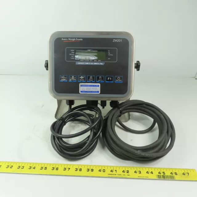Avery Weight -Tronix ZM201SD2 ZM-201 Digital Scale Display Readout Head 120V