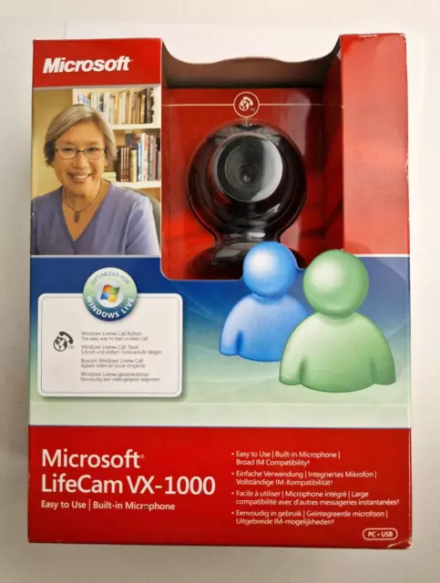 Microsoft LifeCam VX-1000 VGA Webcam