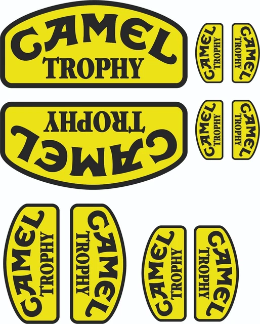10X CAMEL TROPHY All Jeep 4x4 & Land Rover Fans Decals Stickers £5.49 ...