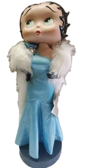 betty boop blue dress Iris Striped Maxi Dress main image 1