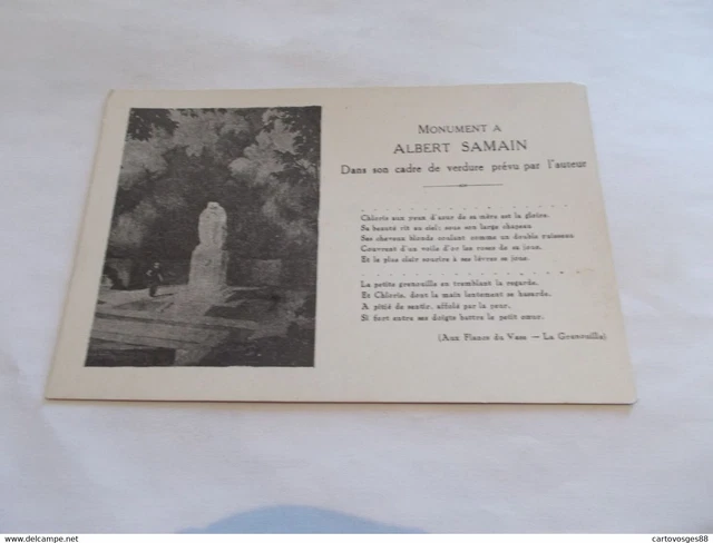 Cpa 59 Lille  Nord Monument  Albert Samain Animees