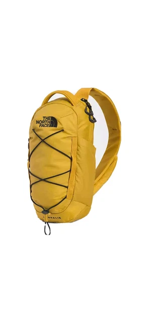 The North Face Borealis Sling Backpack: Mineral Gold/Black