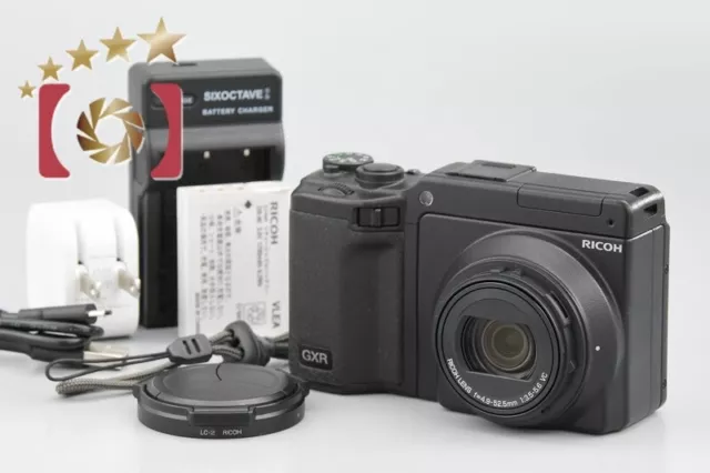 "Shutter Count 572" Ricoh GXR 10.0 MP Digital Camera + P10 28-300mm f/3.5-5.6 VC