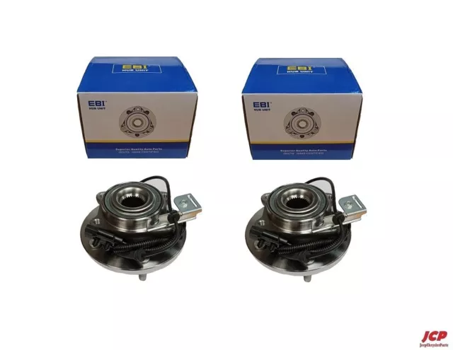 2x front hub and wheel bearing for Chrysler Grand Voyager RT 2012-2016 3.6L