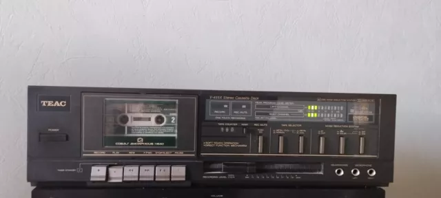 lecteur cassette TEAC V-455X , cassette deck stéréo 2