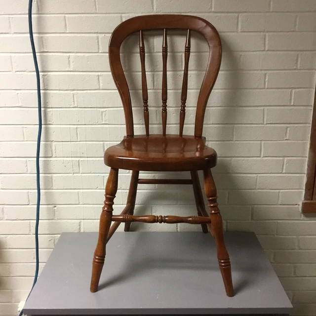 VINTAGE TELL CITY Small Petite Chair Pattern 2202 48 Andover Finish 33