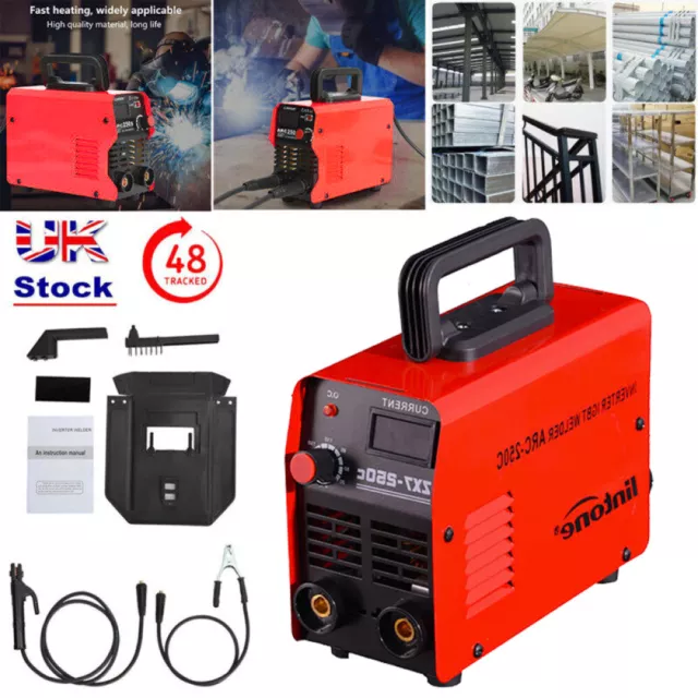 Portable Mini-Arc 250 Amp IGBT Inverter Welder Electric Welding Machine UK