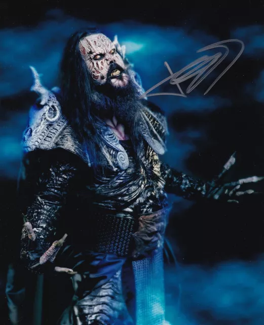 MR LORDI signed Autogramm 20x25cm in Person autograph COA