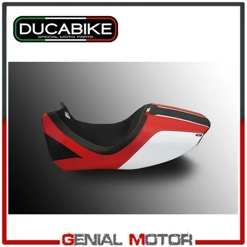 Saddle Cover Black-Red CSDV01DA Ducabike Ducati Diavel 2015