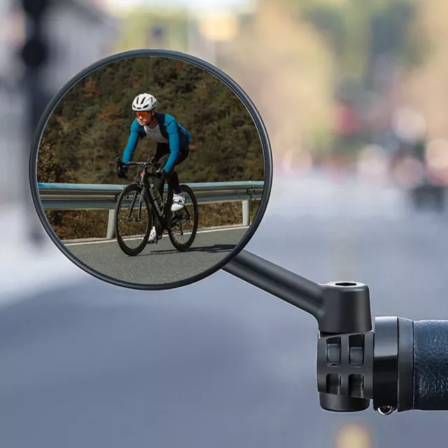 Bicycle Rear View Mirror 360°Rotatable Multifunctional for Mountain Road Bike