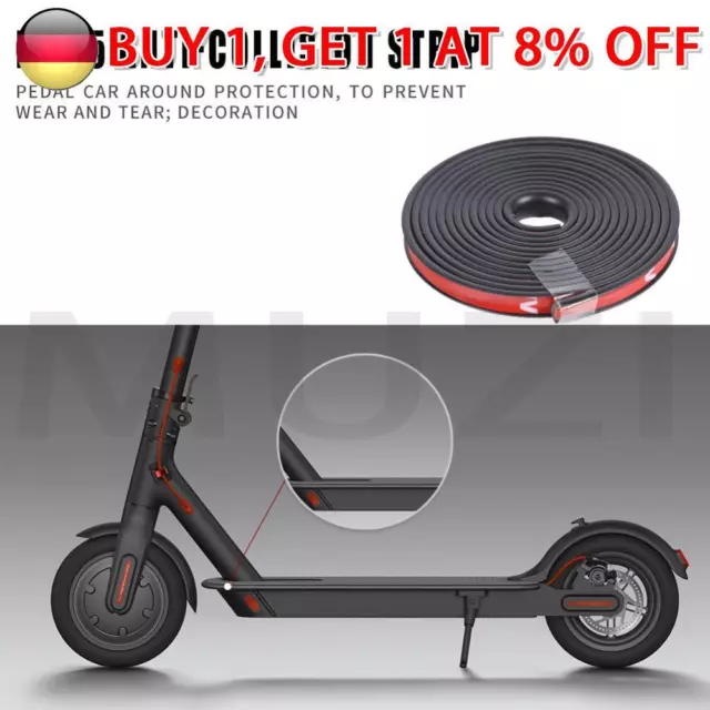 # Juego de protección de scooter eléctrico tira anticolisión para M365 Pro (negro)