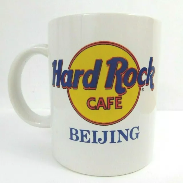 Collectible Hard Rock Cafe Bejing China Coffee Mug Cup White
