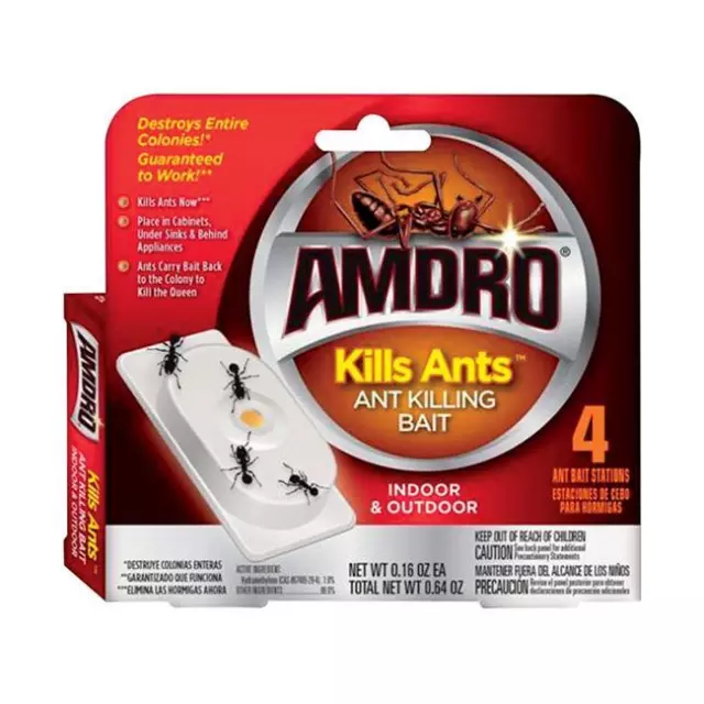 Amdro 7338486 0.16 oz Kills Ants Bait - Pack of 4