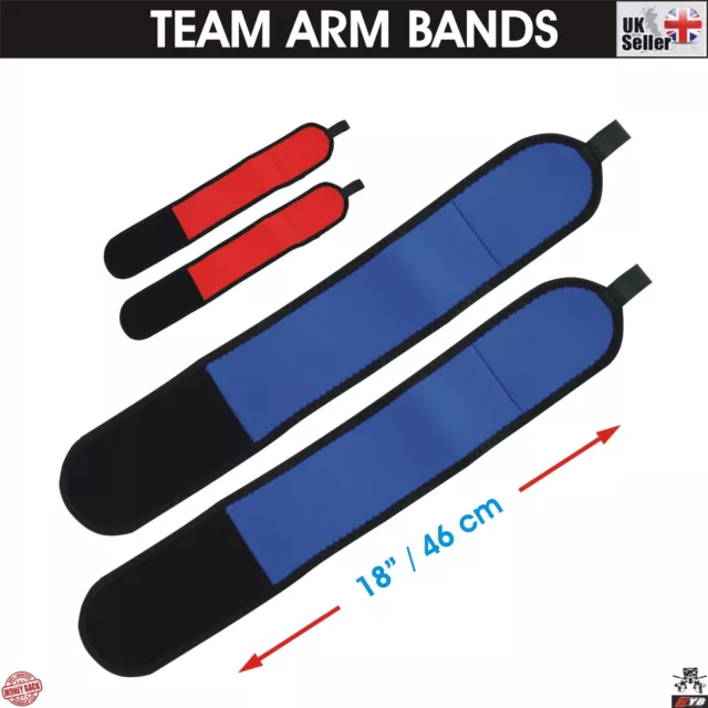 Team ARMBAND SWEATBAND ARM BANDS Player Captain Club Sports Identity Football UK