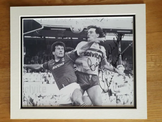 Steve Terry, Watford. 12x10 Personally Signed Mounted Photograph