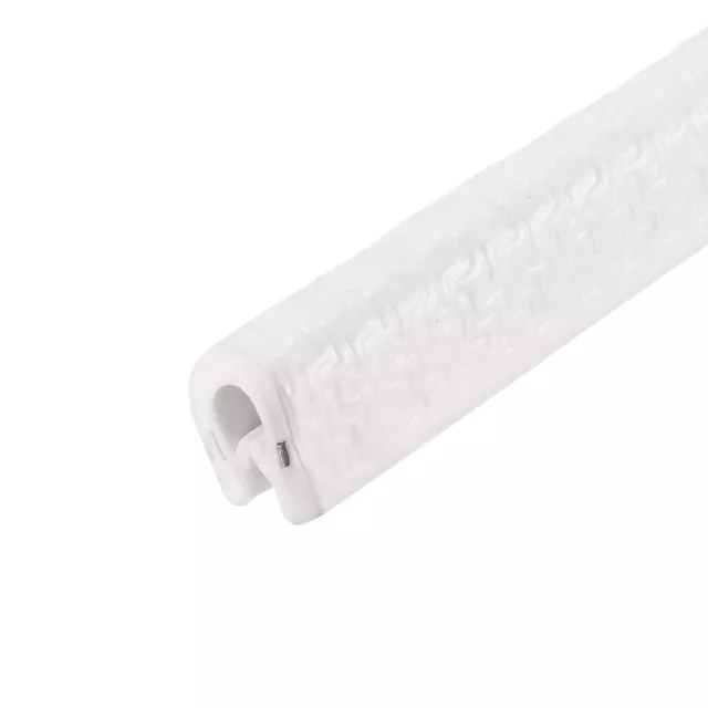 Edge Trim White U Channel Edge Protector Fits 1/64"- 1/16"Edge 3 Feet Length