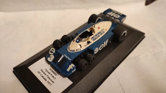 TYRRELL P34/2 FORD Cosworth 1/43 GP Monaco 1977 Patrick Depailler F1 collection EUR 18,01 - FR