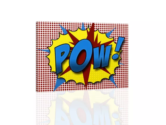 Pow Pop Art  - CANVAS OR PRINT WALL ART