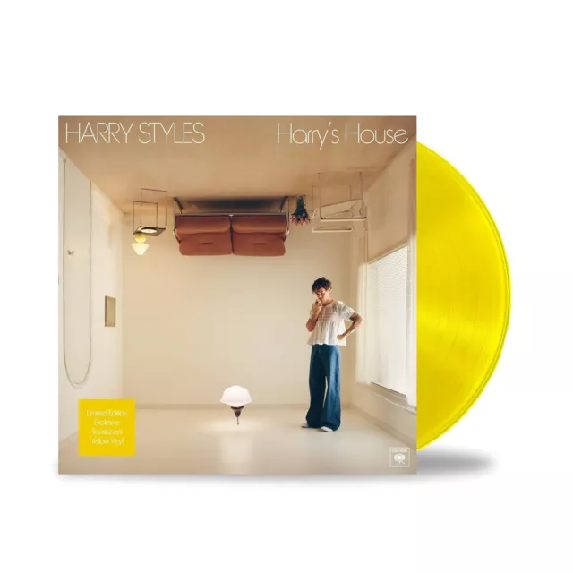 LP: Harry Styles - Harry's House, Limited YELLOW Vinyl Edition, NEU