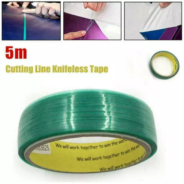 5M Car Auto Knifeless Tape For Car Vinyl Wrapping Line Cutting Q9E4 Film I4P1