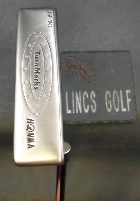 Honma Twin Marks TM-1001 Putter 88cm Playing Length Steel Shaft Honma Grip Honma Twin Marks TM-1001 Putter 88cm Playing Length Steel Shaft Honma Grip