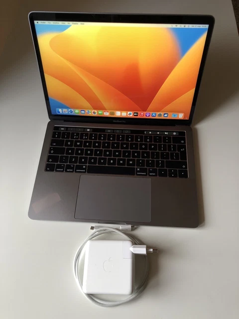Apple Macbook Pro Retina 13 Touchbar A1706 2017 16gb Ram 256gb SSD Space Gray