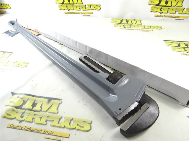 New Eclipse Heavy Duty Aluminum 48" Pipe Wrench Eapw48