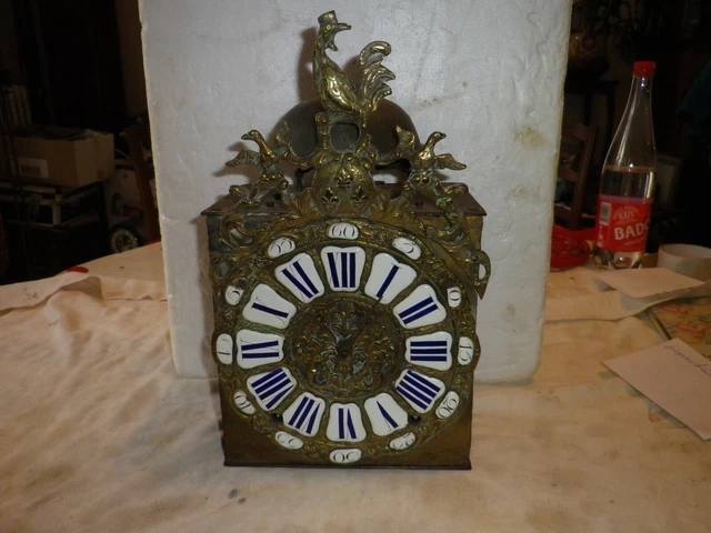 Horloge comtoise à coq, vers 1770