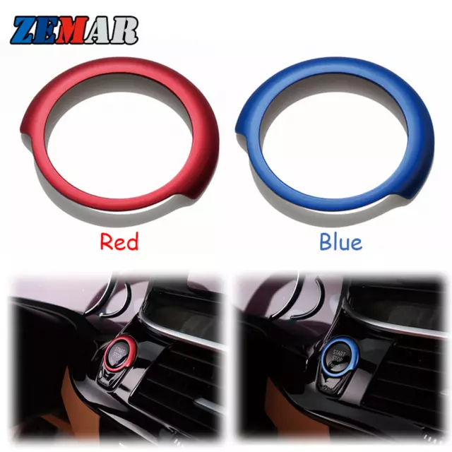Car Engine Start Stop Push Button Cover Trim Ring For BMW G30 G32 X3 G01 X4 G02