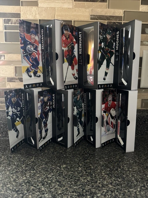 Mini Sticks Set MCDONALD’S 2026 NHL Mini Hockey Sticks Complete Set (7) Celebrini ...